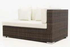 OUTFLEXX 2-Sitzer Ecksofa, Braun Marmoriert, Polyrattan, 145 X 85 X 70 Cm, Wasserfeste Kissenbox, Armlehne Li. 22 OUTFLEXX 2-Sitzer Ecksofa, Braun Marmoriert, Polyrattan, 145 X 85 X 70 Cm, Wasserfeste Kissenbox, Armlehne Li. -Gartenladen 10 15734 3 BOX.jpg