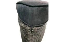 OUTFLEXX Houston Loungebett, Grau, Polyrattan, Doppel-halbrund, Viele Stellmöglichkeiten, Dach Klappbar -Gartenladen 10 18543.jpg