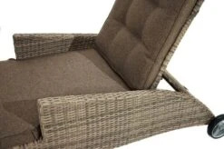 Ploß Rabida Comfort Rollliege, Champagner-meliert, Polyrattan, 198x68x44cm, Verstellbar, Hohe Sitzhöhe 31 Ploß Rabida Comfort Rollliege, Champagner-meliert, Polyrattan, 198x68x44cm, Verstellbar, Hohe Sitzhöhe -Gartenladen 10 20165.jpg