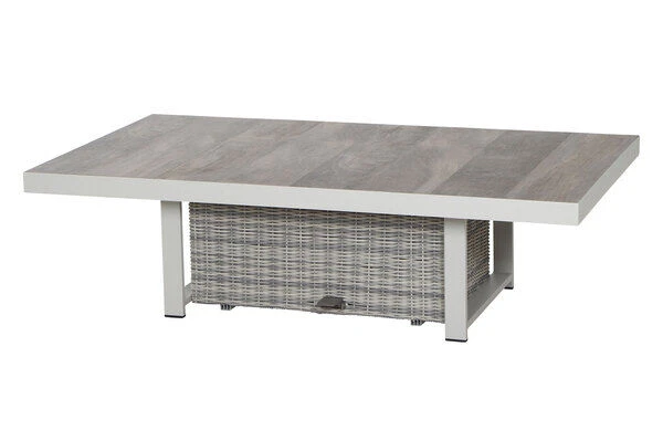 SIENA GARDEN Corido Lifttisch, Ice Grey, Alu / Gardino®-Geflecht, 160x90x47-71 Cm, Stufenlos Verstellbar 12 SIENA GARDEN Corido Lifttisch, Ice Grey, Alu / Gardino®-Geflecht, 160x90x47-71 Cm, Stufenlos Verstellbar – Bild 10
