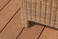 OUTFLEXX Dining Set, Hellbraun, Polyrattan, Tisch 200x95cm, Spraystone, 6mm, 6 Dining Sessel, Verstellbar 31 OUTFLEXX Dining Set, Hellbraun, Polyrattan, Tisch 200x95cm, Spraystone, 6mm, 6 Dining Sessel, Verstellbar -Gartenladen 10 20679.jpg