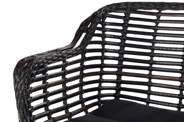 HARTMAN Provence / Cecilia Sitzgruppe, Light Grey/schwarz, Alu/Teakholz/Polyrattan, 5 Diningsessel, Ø150cm, Inkl. Granitinlay 12 HARTMAN Provence / Cecilia Sitzgruppe, Light Grey/schwarz, Alu/Teakholz/Polyrattan, 5 Diningsessel, Ø150cm, Inkl. Granitinlay – Bild 10