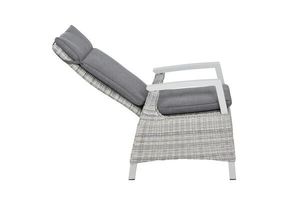 SIENA GARDEN Corido Sitzgruppe, Ice Grey, Alu / Gardino®-Geflecht, 4 Diningsessel, Stufenloser Lifttisch 130 X 75 X 47-71 Cm 12 SIENA GARDEN Corido Sitzgruppe, Ice Grey, Alu / Gardino®-Geflecht, 4 Diningsessel, Stufenloser Lifttisch 130 X 75 X 47-71 Cm – Bild 10