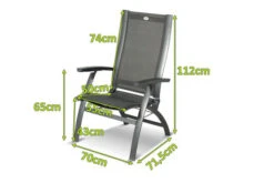 HARTMAN Primo Multipositionssessel, Xerix/anthrazit, Alu/Textilene, 71,5x70x112cm, Verstellbar -Gartenladen 11667 4.jpg