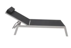 VILLANA 2er-Set Sonnenliegen, Silber/schwarz, Alu/Textil, 198x66x32cm, Mit Beistelltisch 45x45cm -Gartenladen 11 13886.jpg