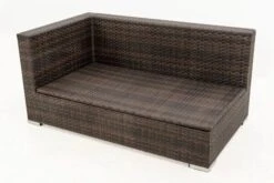 OUTFLEXX 2-Sitzer Ecksofa, Braun Marmoriert, Polyrattan, 145 X 85 X 70 Cm, Wasserfeste Kissenbox, Armlehne Re. 23 OUTFLEXX 2-Sitzer Ecksofa, Braun Marmoriert, Polyrattan, 145 X 85 X 70 Cm, Wasserfeste Kissenbox, Armlehne Re. -Gartenladen 11 15734 4 BOX.jpg
