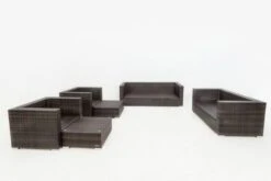 OUTFLEXX Loungemöbel-Set, Braun Marmoriert, Polyrattan, 9 Pers, Wasserfeste Kissenbox 23 OUTFLEXX Loungemöbel-Set, Braun Marmoriert, Polyrattan, 9 Pers, Wasserfeste Kissenbox -Gartenladen 11 16062 BOX A.jpg