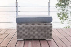OUTFLEXX Hocker, Grau, Polyrattan, 70 X 70 X 35 Cm, Verstellbare Sitzfläche, Wasserfeste Kissenbox -Gartenladen 11 18362 4 BOX.jpg
