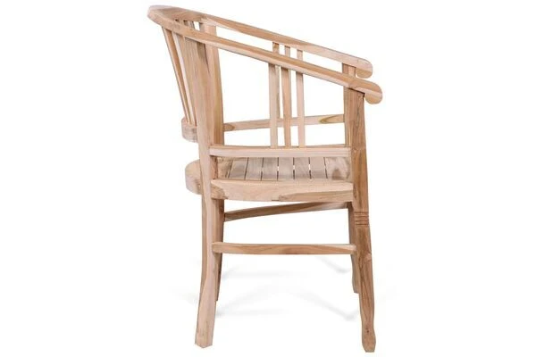 OUTFLEXX Esstischgarnitur, Edelstahl/recyceltes FSC-Teak, 200/260x100 Cm, 6 Armlehnensessel, Inkl. Polster 13 OUTFLEXX Esstischgarnitur, Edelstahl/recyceltes FSC-Teak, 200/260x100 Cm, 6 Armlehnensessel, Inkl. Polster – Bild 11