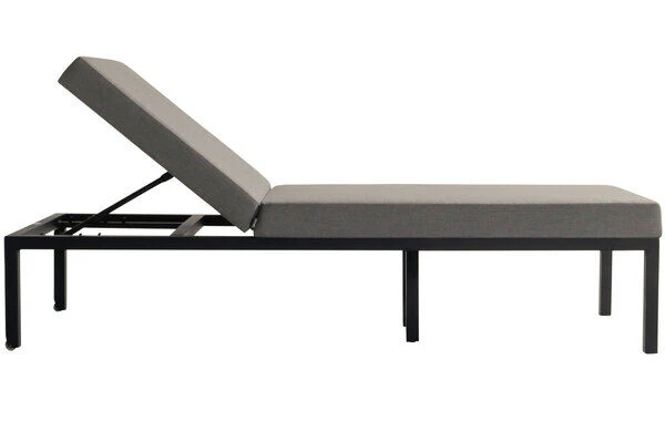 HARTMAN Eva Loungeliege, Flanelle, Sunbrella, 195 X 70 X 45 Cm, Rückenlehne Verstellbar, Hohe Liegefläche 13 HARTMAN Eva Loungeliege, Flanelle, Sunbrella, 195 X 70 X 45 Cm, Rückenlehne Verstellbar, Hohe Liegefläche – Bild 11