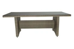 Ploß Elba Esstischgarnitur, Champagner-meliert/savanna, 200 X 95 Cm, Polyrattan/Alu, 13-tlg. 33 Ploß Elba Esstischgarnitur, Champagner-meliert/savanna, 200 X 95 Cm, Polyrattan/Alu, 13-tlg. -Gartenladen 12 16524.jpg