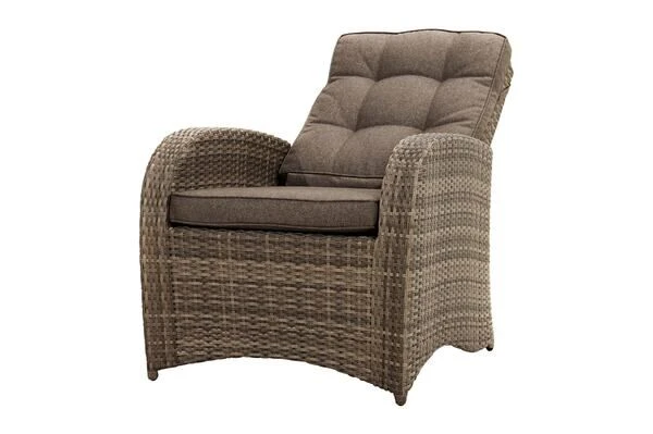 Ploß Rabida Comfort Dining / Lounge Sessel, Champagner-meliert, Polyrattan, 73x85x112 Cm, Verstellbar 14 Ploß Rabida Comfort Dining / Lounge Sessel, Champagner-meliert, Polyrattan, 73x85x112 Cm, Verstellbar – Bild 12