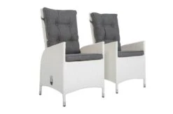 OUTFLEXX 2er Set Dining Sessel, Weiß, Polyrattan, 55 X 65 X 112 Cm, Rücken Stufenlos Verstellbar -Gartenladen 12 20669.jpg