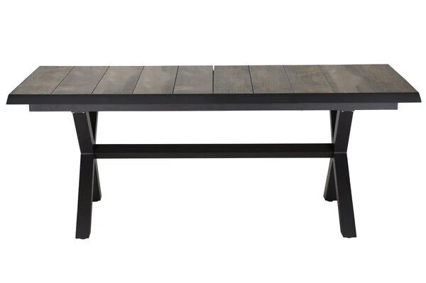 SIENA GARDEN Corido / Sincro Sitzgruppe, Charcoal, Alu / Gardino®-Geflecht, 8 Diningsessel, Ausziehtisch 205/265 X 103 Cm 14 SIENA GARDEN Corido / Sincro Sitzgruppe, Charcoal, Alu / Gardino®-Geflecht, 8 Diningsessel, Ausziehtisch 205/265 X 103 Cm – Bild 12