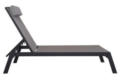 VILLANA Gartenliege, Anthrazit/grau, Aluminium/Textil, 198 X 60 X 32 Cm, Verstellbar 18 VILLANA Gartenliege, Anthrazit/grau, Aluminium/Textil, 198 X 60 X 32 Cm, Verstellbar -Gartenladen 13405 6.jpg