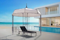 OUTFLEXX Pavillon, Anthrazit/creme, Stahl/Textil, 300 X 300 X 300 Cm -Gartenladen 13419 1 CGI.jpg