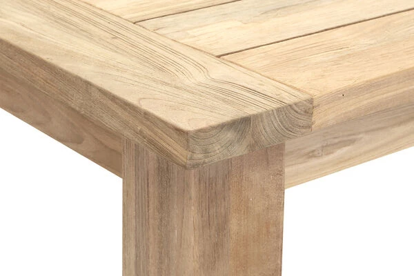 OUTFLEXX Esstisch, Natur, Recyceltes SLVK-Teakholz, Plattenstärke 30 Mm, 180 X 90 X 77 Cm 8 OUTFLEXX Esstisch, Natur, Recyceltes SLVK-Teakholz, Plattenstärke 30 Mm, 180 X 90 X 77 Cm – Bild 6