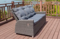 OUTFLEXX Dining 3-Sitzer Sofa, Grau, Polyrattan, 210 X 83 X 110 Cm, Mehrfach Verstellbar 26 OUTFLEXX Dining 3-Sitzer Sofa, Grau, Polyrattan, 210 X 83 X 110 Cm, Mehrfach Verstellbar -Gartenladen 13 18913.jpg