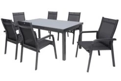 KETTLER BasicPlus Esstischgarnitur, Anthrazit, Alu/Textilene, Tisch 180/240x100cm, 6 Stapelsessel 27 KETTLER BasicPlus Esstischgarnitur, Anthrazit, Alu/Textilene, Tisch 180/240x100cm, 6 Stapelsessel -Gartenladen 13 19315.jpg
