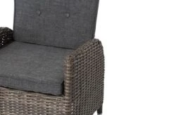 OUTFLEXX Esstischgarnitur, Edelstahl/recyceltes FSC-Teak, Tisch 200x100 Cm, 6 Hochlehner- Diningsessel, A-Gestell 32 OUTFLEXX Esstischgarnitur, Edelstahl/recyceltes FSC-Teak, Tisch 200x100 Cm, 6 Hochlehner- Diningsessel, A-Gestell -Gartenladen 13 19378.jpg