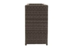 Ploß Rocking Pflanzgefäß, Grau/braun-meliert, Polyrattan, 113x40x70 Cm, Mit 3 Kunststoffeinsätzen -Gartenladen 13 20158.jpg