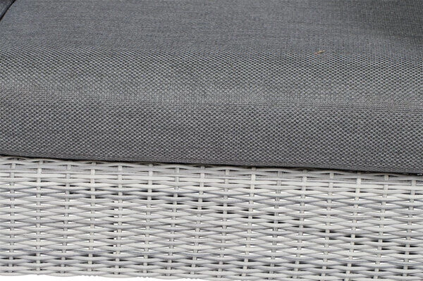 SIENA GARDEN Soria 3-Sitzer Loungesofa, Ice Grey, Alu / Gardino®-Geflecht, 203x87x88 Cm 15 SIENA GARDEN Soria 3-Sitzer Loungesofa, Ice Grey, Alu / Gardino®-Geflecht, 203x87x88 Cm – Bild 13