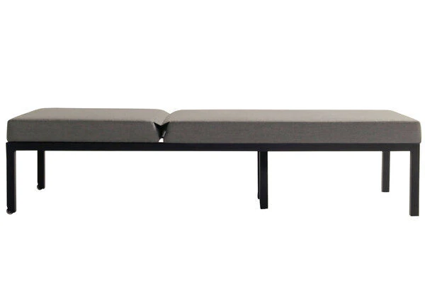 HARTMAN Eva Loungeliege, Flanelle, Sunbrella, 195 X 70 X 45 Cm, Rückenlehne Verstellbar, Hohe Liegefläche 15 HARTMAN Eva Loungeliege, Flanelle, Sunbrella, 195 X 70 X 45 Cm, Rückenlehne Verstellbar, Hohe Liegefläche – Bild 13