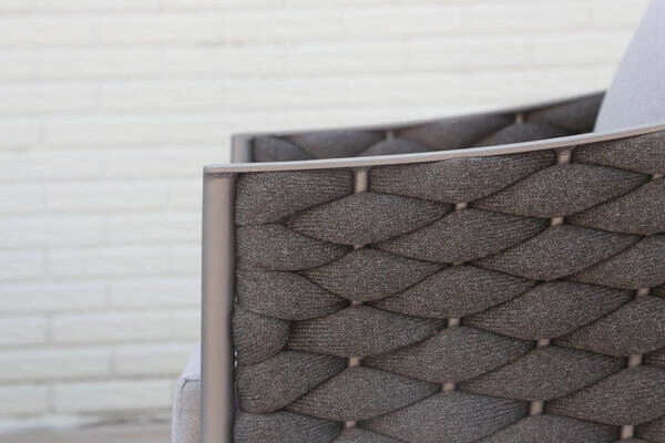 OUTFLEXX Oranger Blossom Lounge-Set, Anthrazit, Alu/XL Rope, 4-teilig, Inkl. Sitz- Und Rückenkissen, Tisch 120 X 70 X 42 Cm 15 OUTFLEXX Oranger Blossom Lounge-Set, Anthrazit, Alu/XL Rope, 4-teilig, Inkl. Sitz- Und Rückenkissen, Tisch 120 X 70 X 42 Cm – Bild 13