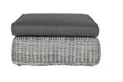 OUTFLEXX Ecklounge, White Faded Grey, Polyrattan, 6 Personen, Inkl. Tisch/Hocker 90 X 90 Cm Und Polster Aus Olefin In Anthrazit -Gartenladen 13 20790.jpg