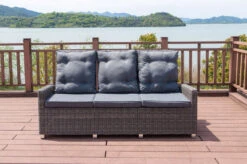 OUTFLEXX Dining 3-Sitzer Sofa, Grau, Polyrattan, 210 X 83 X 110 Cm, Mehrfach Verstellbar 27 OUTFLEXX Dining 3-Sitzer Sofa, Grau, Polyrattan, 210 X 83 X 110 Cm, Mehrfach Verstellbar -Gartenladen 14 18913.jpg