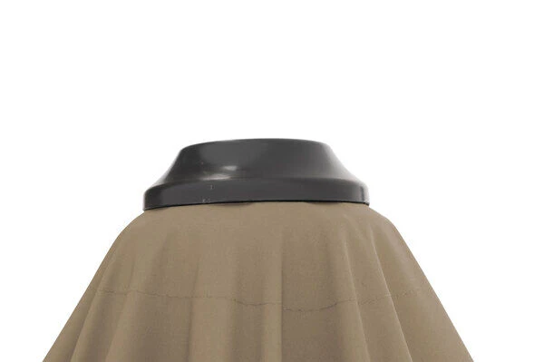 DOPPLER Active Pendelschirm, Greige, Alu/Polyester, 370cmx210 Cm, Mit Kurbel, 360°-drehbar 15 DOPPLER Active Pendelschirm, Greige, Alu/Polyester, 370cmx210 Cm, Mit Kurbel, 360°-drehbar – Bild 13