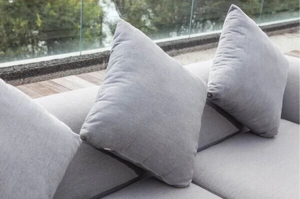 OUTFLEXX Buddha Loungeset, Flanelle, Alu/Sunbrella, 7-8 Personen, Inkl. Dekokissen 16 OUTFLEXX Buddha Loungeset, Flanelle, Alu/Sunbrella, 7-8 Personen, Inkl. Dekokissen – Bild 14