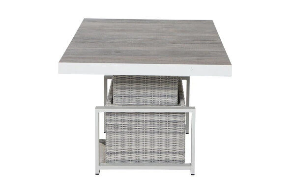 SIENA GARDEN Corido Lifttisch, Ice Grey, Alu / Gardino®-Geflecht, 160x90x47-71 Cm, Stufenlos Verstellbar 17 SIENA GARDEN Corido Lifttisch, Ice Grey, Alu / Gardino®-Geflecht, 160x90x47-71 Cm, Stufenlos Verstellbar – Bild 15