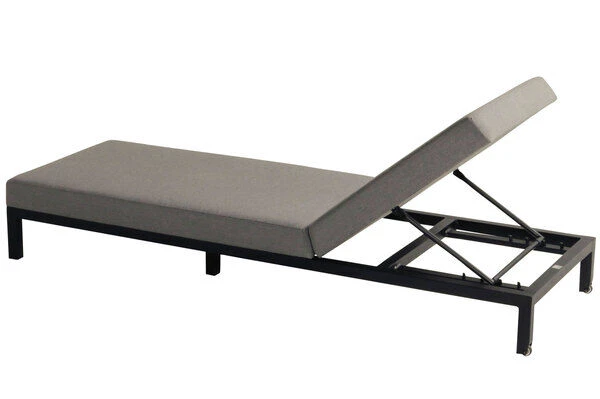 HARTMAN Eva Loungeliege, Flanelle, Sunbrella, 195 X 70 X 31 Cm, Rückenlehne Verstellbar 17 HARTMAN Eva Loungeliege, Flanelle, Sunbrella, 195 X 70 X 31 Cm, Rückenlehne Verstellbar – Bild 15