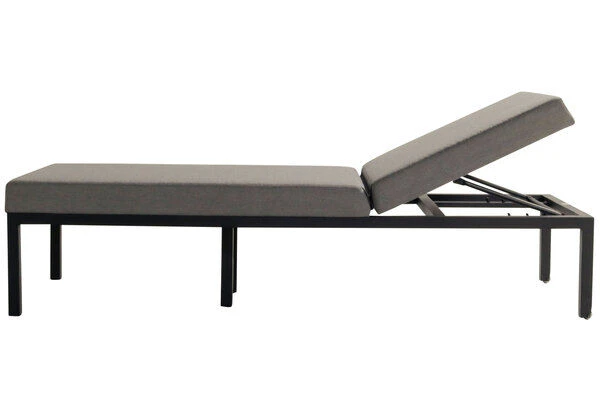 HARTMAN Eva Loungeliege, Flanelle, Sunbrella, 195 X 70 X 45 Cm, Rückenlehne Verstellbar, Hohe Liegefläche 17 HARTMAN Eva Loungeliege, Flanelle, Sunbrella, 195 X 70 X 45 Cm, Rückenlehne Verstellbar, Hohe Liegefläche – Bild 15