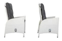 OUTFLEXX 2er Set Dining Sessel, Weiß, Polyrattan, 55 X 65 X 112 Cm, Rücken Stufenlos Verstellbar -Gartenladen 15 20669.jpg