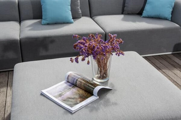 OUTFLEXX Buddha Loungeset, Flanelle, Alu/Sunbrella, 7-8 Personen, Inkl. Dekokissen 17 OUTFLEXX Buddha Loungeset, Flanelle, Alu/Sunbrella, 7-8 Personen, Inkl. Dekokissen – Bild 15