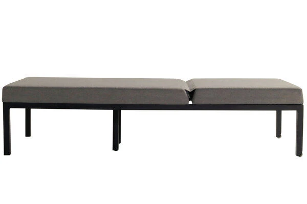 HARTMAN Eva Loungeliege, Flanelle, Sunbrella, 195 X 70 X 45 Cm, Rückenlehne Verstellbar, Hohe Liegefläche 18 HARTMAN Eva Loungeliege, Flanelle, Sunbrella, 195 X 70 X 45 Cm, Rückenlehne Verstellbar, Hohe Liegefläche – Bild 16