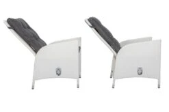 OUTFLEXX 2er Set Dining Sessel, Weiß, Polyrattan, 55 X 65 X 112 Cm, Rücken Stufenlos Verstellbar -Gartenladen 16 20669.jpg