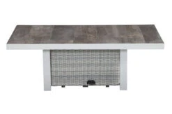 SIENA GARDEN Corido Sitzgruppe, Ice Grey, Alu / Gardino®-Geflecht, 4 Diningsessel, Stufenloser Lifttisch 130 X 75 X 47-71 Cm 37 SIENA GARDEN Corido Sitzgruppe, Ice Grey, Alu / Gardino®-Geflecht, 4 Diningsessel, Stufenloser Lifttisch 130 X 75 X 47-71 Cm -Gartenladen 16 21517.jpg