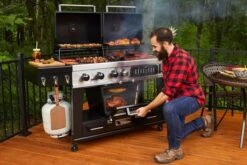 PIT BOSS Memphis Ultimate 4-in-1 Kombigrill, Schwarz, Stahl/Gusseisen, Smoker, Gas- Und Holzkohlegrill -Gartenladen 17 17311.jpg