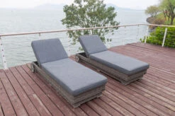 OUTFLEXX Rollliege, Grau, Polyrattan, 200x70x27,5cm, Rückenlehne 5-fach Verstellbar -Gartenladen 17 18367.jpg