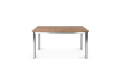 OUTFLEXX Ausziehtisch, Edelstahl/recyceltes FSC®-Teak, 200/260x100cm, Rustikal Gebürstet -Gartenladen 18318 9.jpg