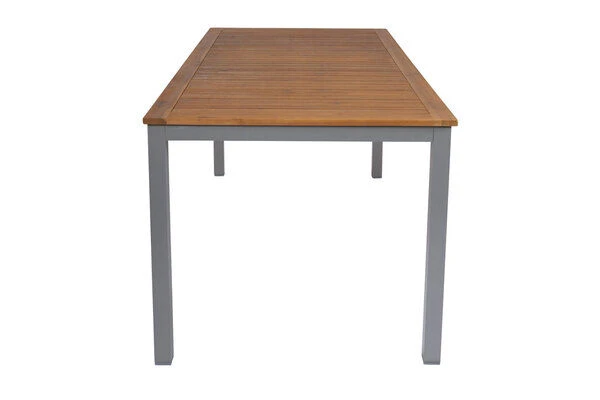 VILLANA Esstischgarnitur, Alu Pulverbeschichtet / FSC Akazienholz, 6 Personen, 180 X 90 Cm 21 VILLANA Esstischgarnitur, Alu Pulverbeschichtet / FSC Akazienholz, 6 Personen, 180 X 90 Cm – Bild 19