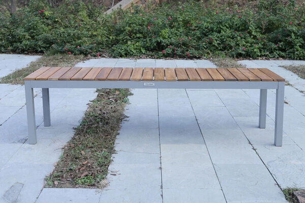 VILLANA Esstischgarnitur, Alu Pulverbeschichtet / FSC Akazienholz, 6 Personen, 180 X 90 Cm 12 VILLANA Esstischgarnitur, Alu Pulverbeschichtet / FSC Akazienholz, 6 Personen, 180 X 90 Cm – Bild 10