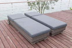 OUTFLEXX Rollliege, Grau, Polyrattan, 200x70x27,5cm, Rückenlehne 5-fach Verstellbar -Gartenladen 18 18367.jpg
