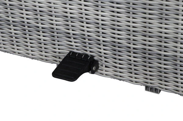 SIENA GARDEN Corido Sitzgruppe, Ice Grey, Alu / Gardino®-Geflecht, 4 Diningsessel, Stufenloser Lifttisch 130 X 75 X 47-71 Cm 20 SIENA GARDEN Corido Sitzgruppe, Ice Grey, Alu / Gardino®-Geflecht, 4 Diningsessel, Stufenloser Lifttisch 130 X 75 X 47-71 Cm – Bild 18