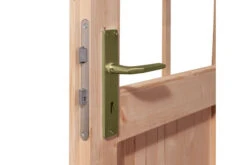 KARIBU Gartenhaus Trittau 5, Naturbelassen, Fichtenholz 40mm, 576 X 297 X 217 Cm, Pultdach, Anbau 3,3m Mit Rück- Und Seitenwand -Gartenladen 19433 8 03.jpg