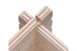 KARIBU Gartenhaus Trittau 5, Naturbelassen, Fichtenholz 40mm, 576 X 297 X 217 Cm, Pultdach, Anbau 3,3m Mit Rück- Und Seitenwand -Gartenladen 19433 8 09.jpg