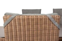 OUTFLEXX Dining Set, Hellbraun, Polyrattan, Tisch 200x95cm, Spraystone, 6mm, 6 Dining Sessel, Verstellbar 40 OUTFLEXX Dining Set, Hellbraun, Polyrattan, Tisch 200x95cm, Spraystone, 6mm, 6 Dining Sessel, Verstellbar -Gartenladen 19 20679.jpg